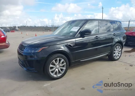 2018 Land Rover Range Rover Sport Hse Td6 from USA, damaged, VIN SALWR2RK9JA400627